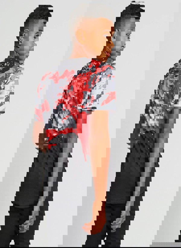 Beat Boyz Club Boys Streetwear Shredder Black Camo Graphic T Shirt