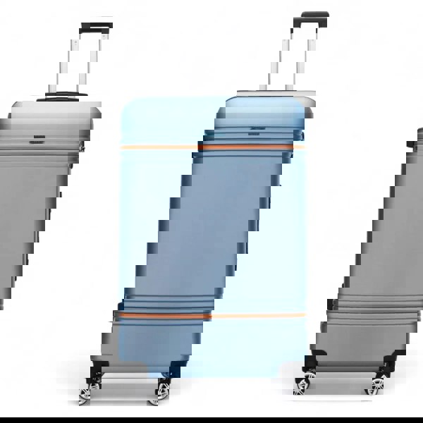 Infinity Luggage Hard Shell Modern 4-Wheel Luggage Suitcase Set