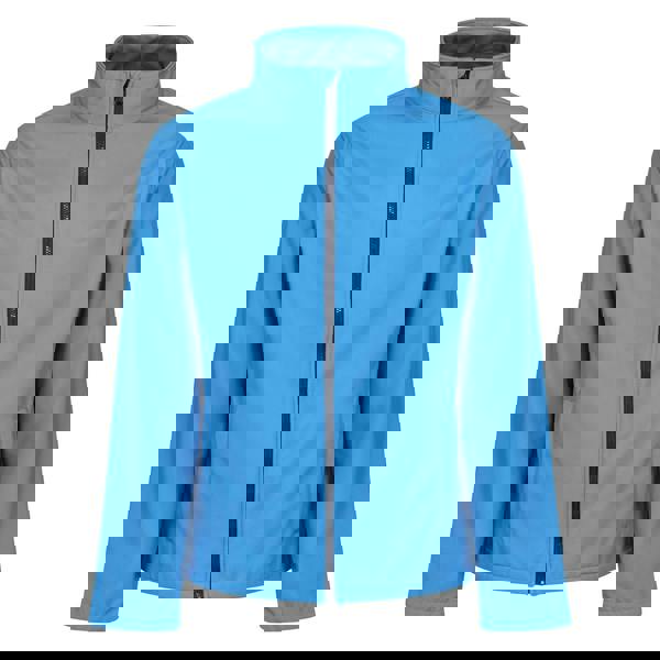 Regatta Professional Mens Soft Shell Jacket - French Blue/Navy - 