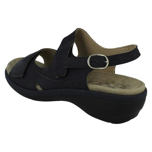 DB Shoes Ladies DB Shoes Hook and Loop Fastening Variable Fit Sandals Georgina