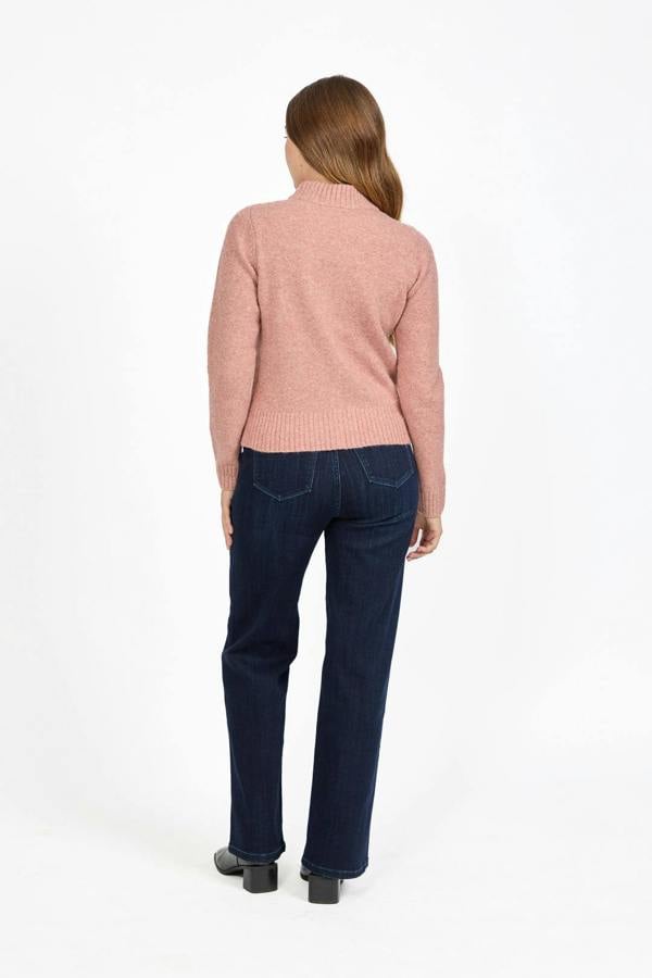 Mudflower Cornelli Embellished Zip-Up Knit Cardigan