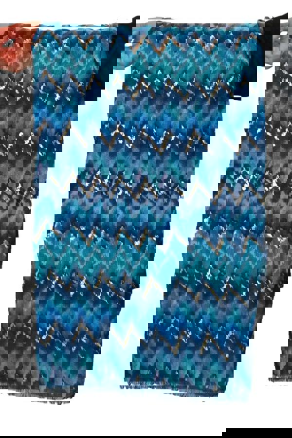 Paulo Due Golden Wave Pattern Fashion Scarf