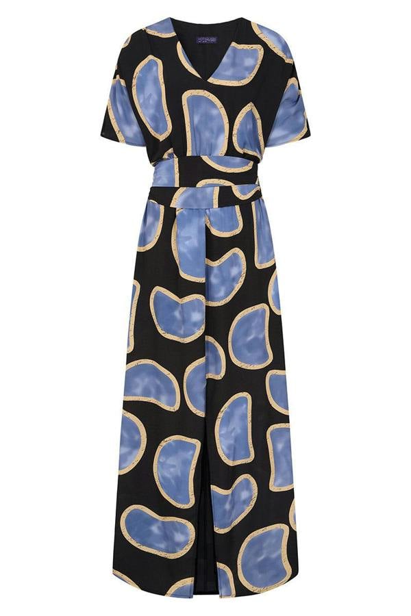 HotSquash Oversized Split Front Maxi Dress