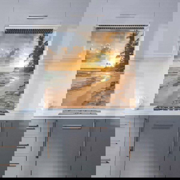 Warren Reed - Designer Sunrise In Paradise Kitchen Splashback
