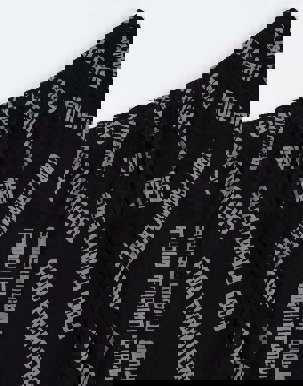 Foo Fighters Mens Black Logo Short Sleeve Long Leg Pyjama Set