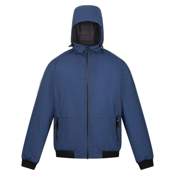 Regatta Mens Renly Hooded Waterproof Jacket - Admiral Blue