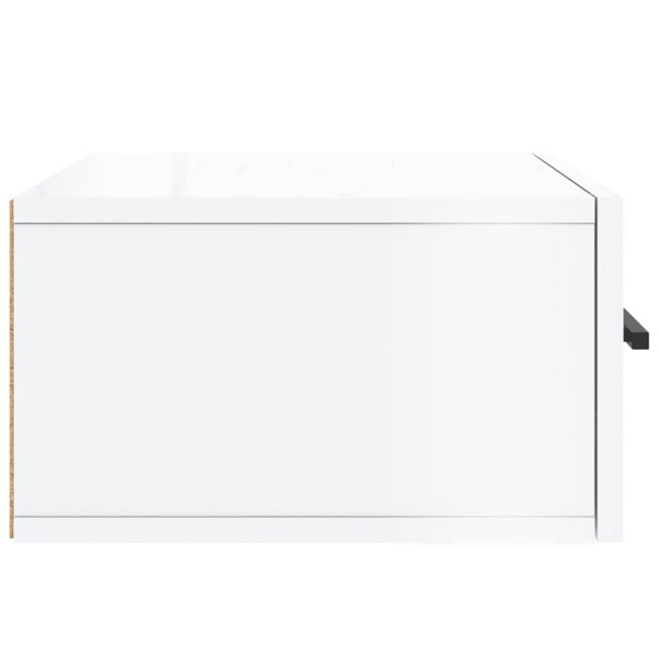 Berkfield Wall-mounted Bedside Cabinets 2 pcs High Gloss White 35x35x20 cm