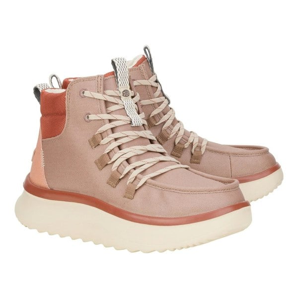 HEYDUDE Wendy Peak Apres Ankle Boots - Desert Brown