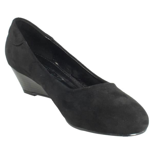 Spot On Ladies Spot On Wedge Heel Shoes F90157