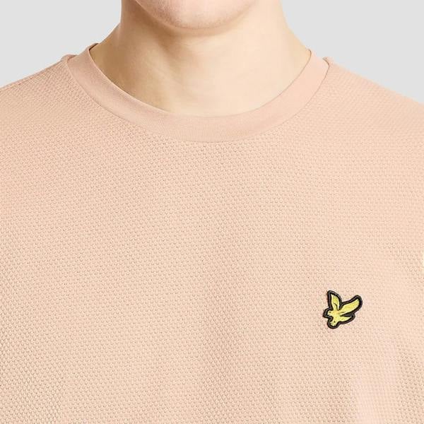 Lyle & Scott Popcorn Jacquard T-Shirt
