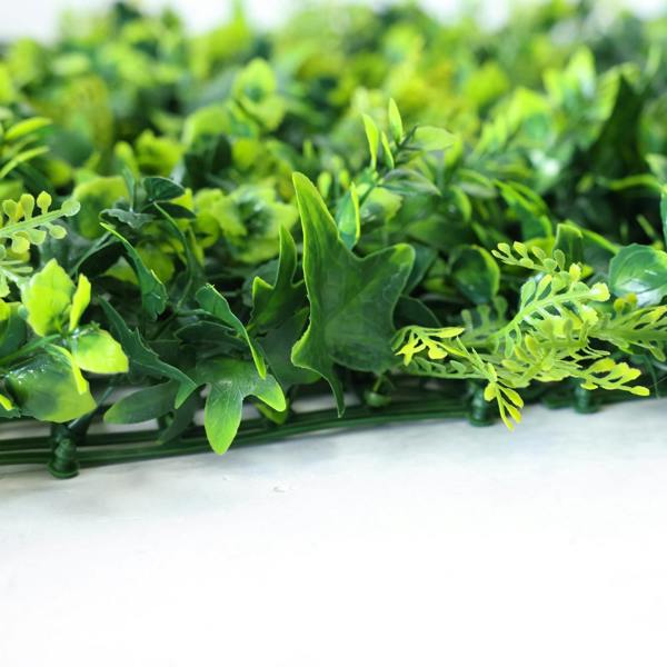 Premium Artificial Green Wall Panel 50cm x 50cm - Ivy - Evergreenery