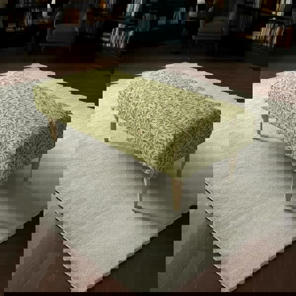 Bespoke Hand - Finished Rectangular Stitched Bench – Multi - Functional Ottoman & Coffee Table - ISTOOLS