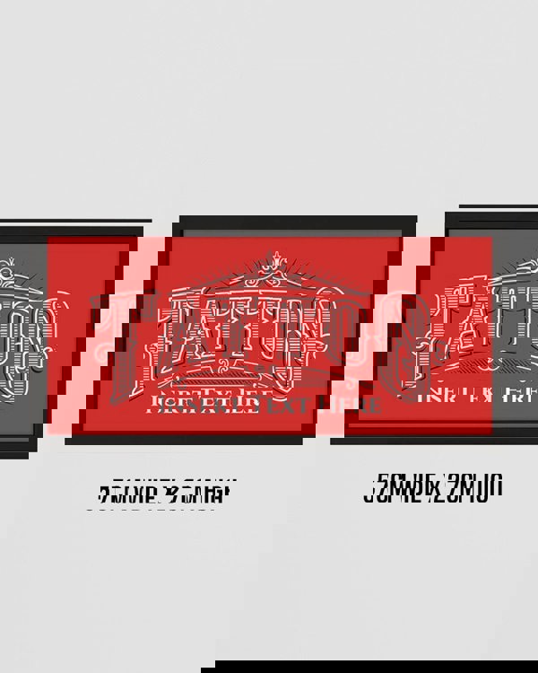 Personalised Tattoo Parlour Sign - Framed Wall Art with Attitude