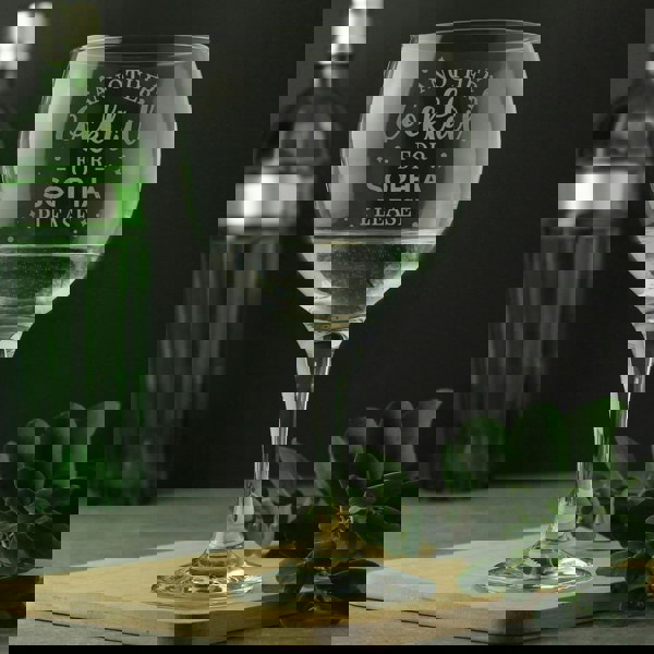 Personalised Memento Company Personalised Another Cocktail Balloon Glass