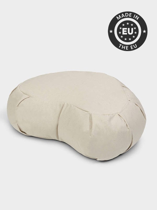 Yoga Studio European Organic Buckwheat Zafu Crescent Cushion