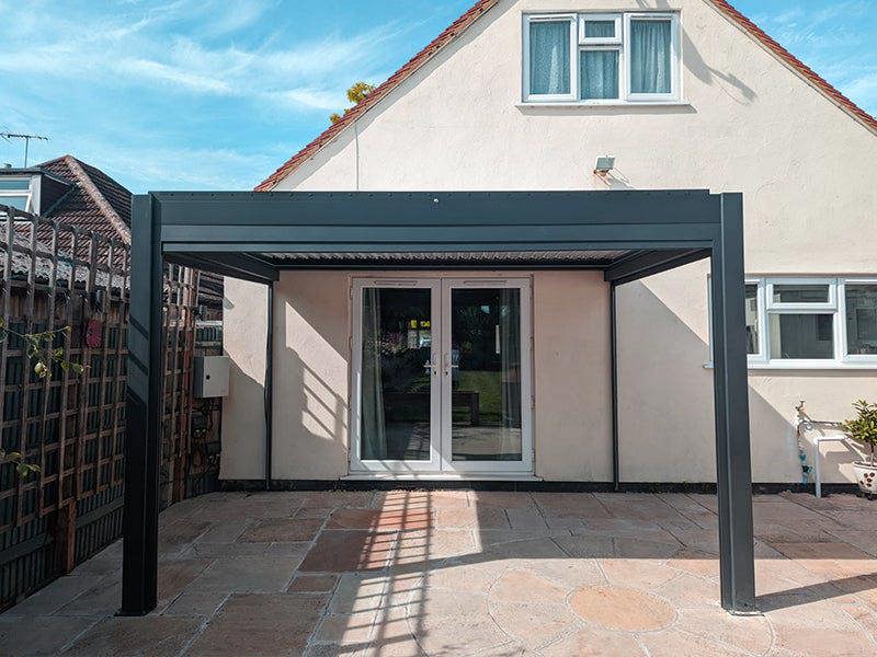 Ocean Designs Sagres 3m x 3m Wall Mounted Pergola