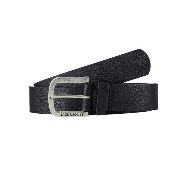 Jack And Jones Harry Leather Belt - Black - 