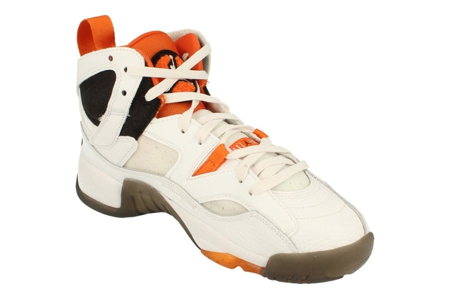 Nike Air Jordan Jumpman Two Trey GS Basketball Trainers Dq8431  108 - White Black Starfish 108 - Photo 3