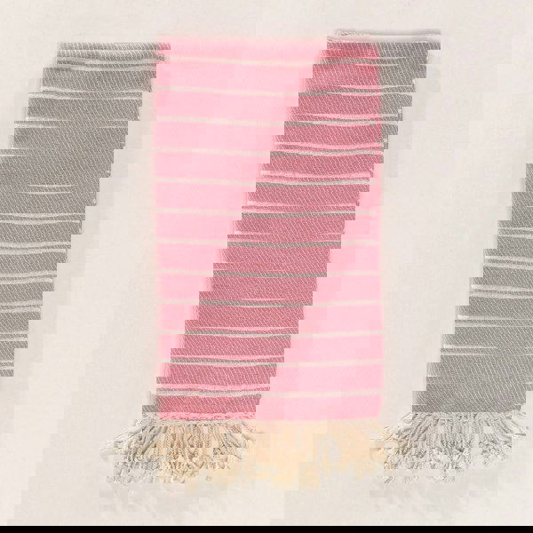 cotton hammam towel, pink