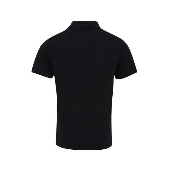 Premier Mens Coolchecker Plus Piqu Polo Shirt - Black