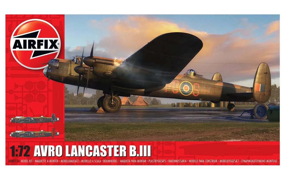 Airfix British Avro Lancaster B.III (1:72 Scale)