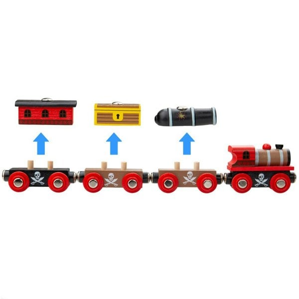 Bigjigs Rail Pirate Train