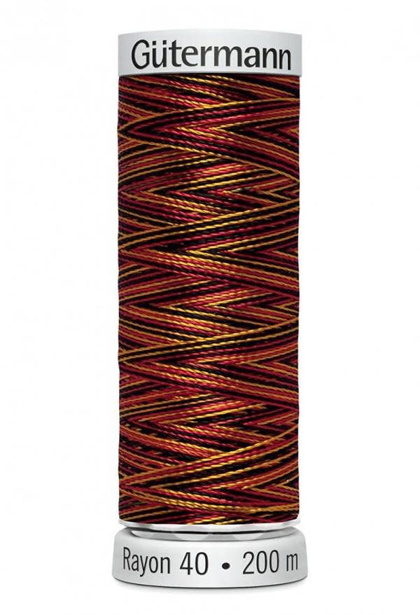 Gutermann No 40 Sulky Rayon Embroidery Thread 200m Rayon Thread Suitable For Embroidery