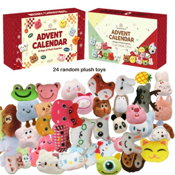 Leaper Plush Keychain Countdown Calendar