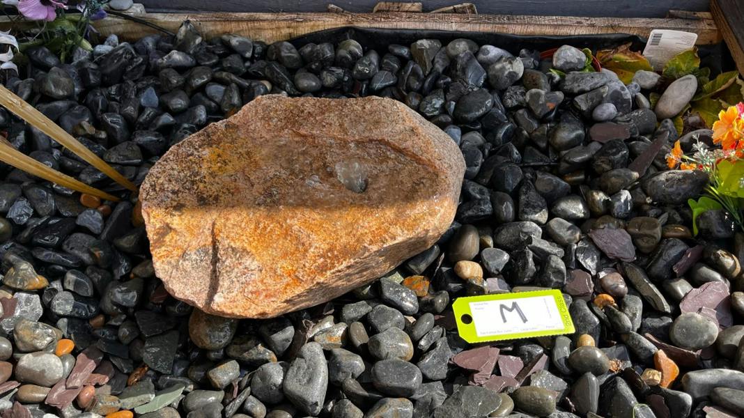 Drilled Natural Bouler M Water Feature