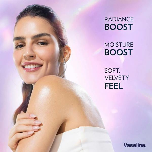 Vaseline Gluta-Hya Dewy Radiance Serum Lotion 200ml & Rosy Lips Therapy 20g