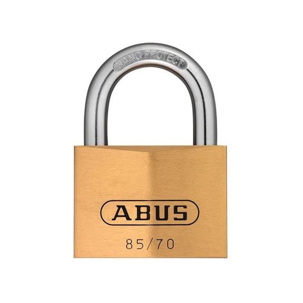 Abus Mechanical 85 Series Brass Padlock - Multi Colour - 