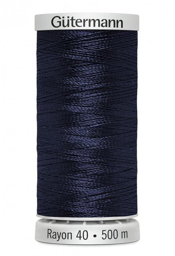 Gutermann No 40 Sulky Rayon Embroidery Thread 500m Rayon Thread Suitable For Embroidery