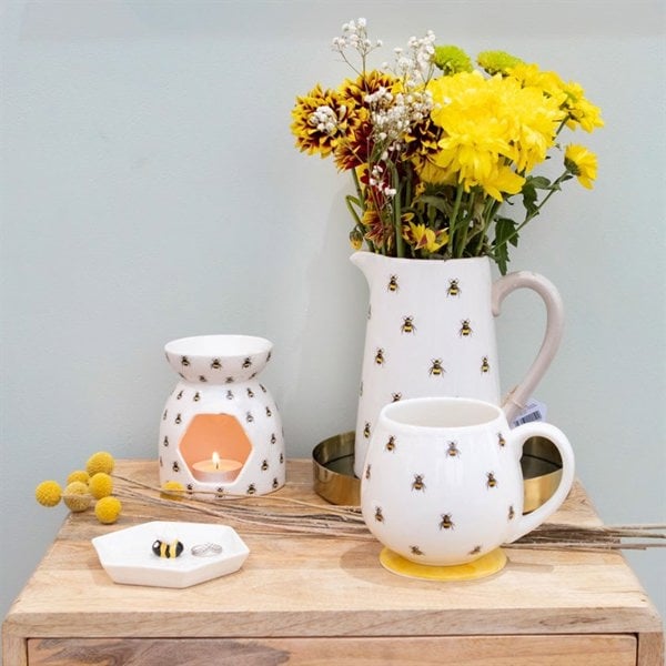 Serano Bee Print Rounded Mug