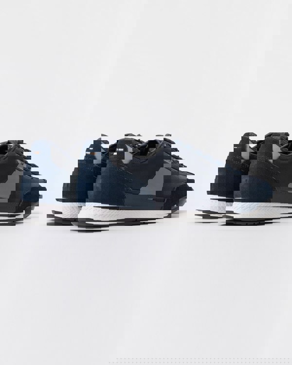 BOSS Orange Nitan Low Profile Nymith Trainers - Open Blue 462 back