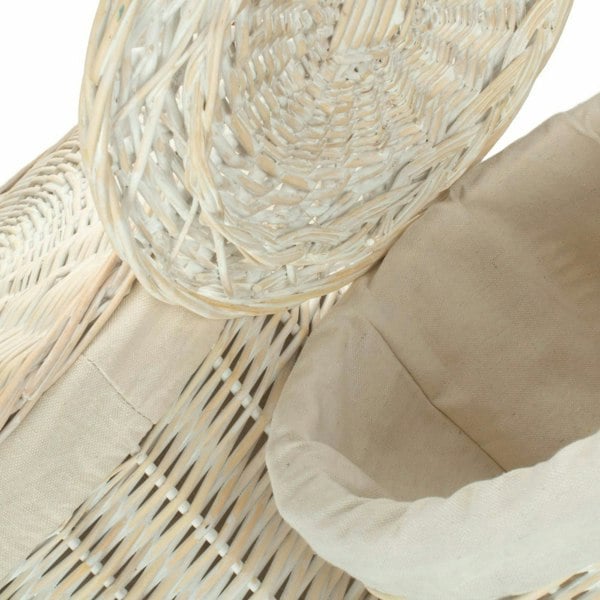 Round Laundry Wicker Basket