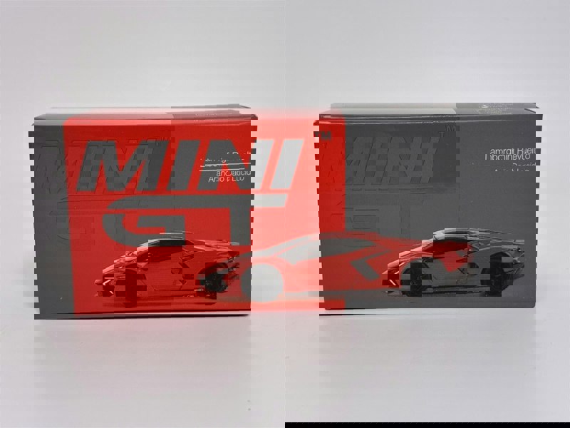 Mini GT Lamborghini Revuelto Arancio Dac Lucido Red LHD 1:64 Mini GT MGT00774L