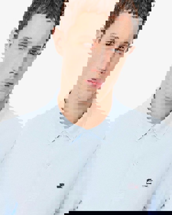 Lacoste Short Sleeved Mens Polo Shirt - Rill T01 - CHO - Designer Mens Short Sleeve T-Shirts & Tops