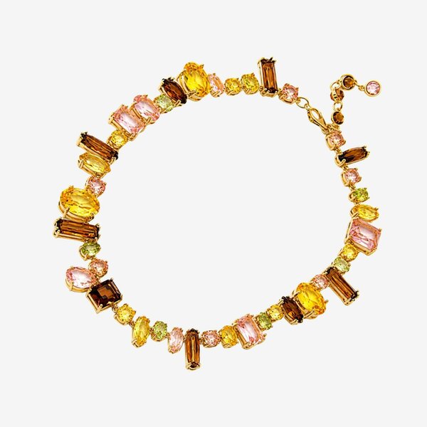 Uchi & Soto Hanabi Mixed Gold Stone Necklace