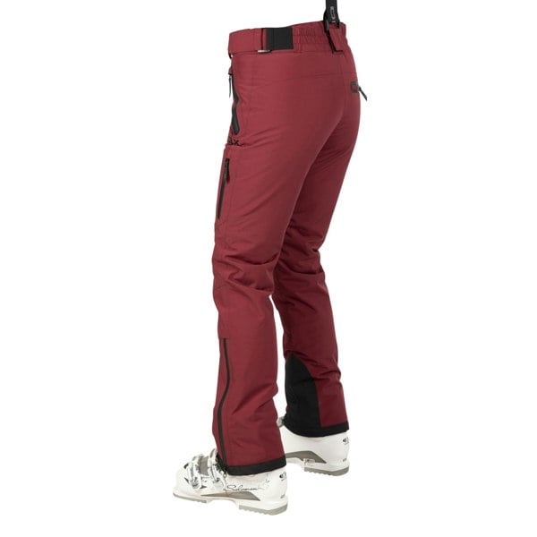 Trespass Women's Marisol II DLX Waterproof Ski Trousers - Dark Cherry