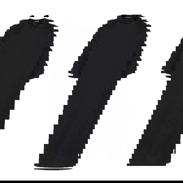 Balmain Back Logo Printed Oversized T-Shirt   in  Black