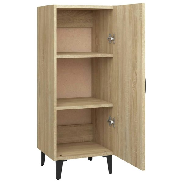 Berkfield Sideboard Sonoma Oak 34.5x34x90 cm Engineered Wood