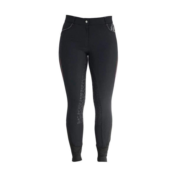 HyFASHION Womens/Ladies Eliza Breeches - Charcoal/Rose Gold - 