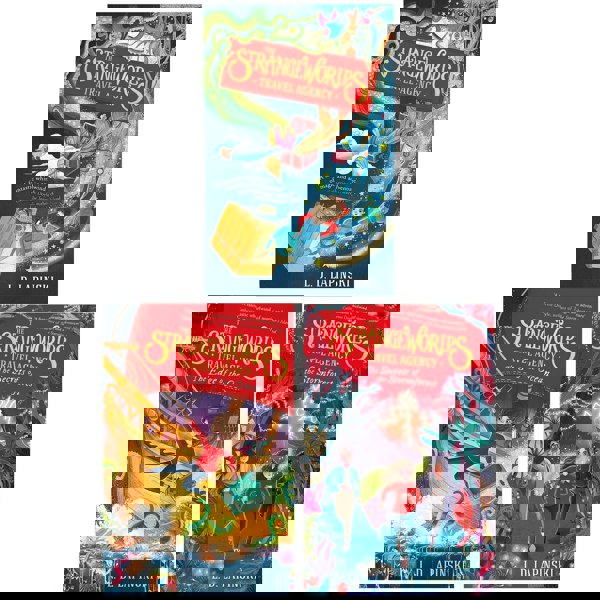 The Strangeworlds Travel Agency, The Edge of the Ocean & The Secrets of the Stormforest 3 Book Set