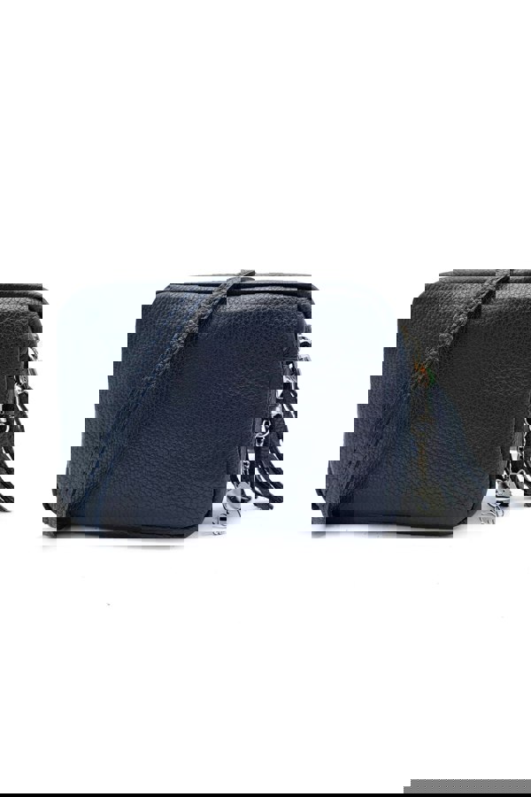 Kitise Mini Tassel Italian Genuine Leather Purse Crossbody Bag With Tassel