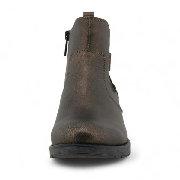 Women's Golden Brown Chelsea Ankle Boots-TruClothing