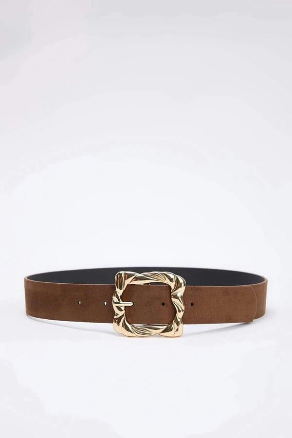 WOVCOR Square Buckle Women's Belt