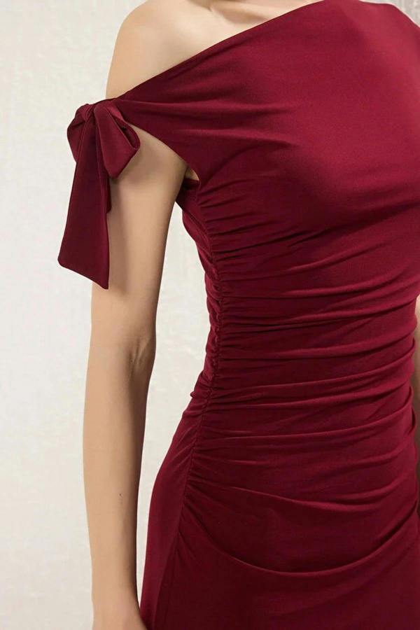 WOVCOR Fitted Maxi Stretch Pencil Knit Dress