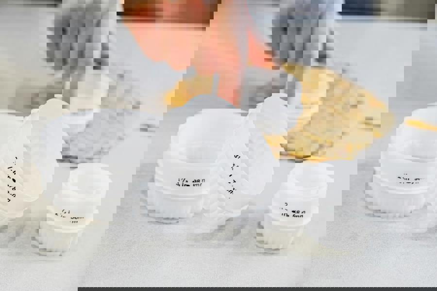 KitchenCraft Set of Seven Plastic Double Edged Biscuit / Pastry Cutters