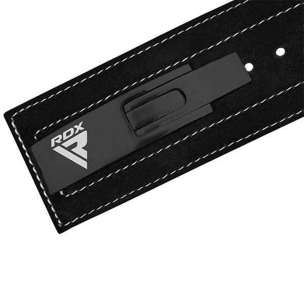 RDX Sports BELT PRO LIVER BUCKLE BLACK LEATHER PLUS