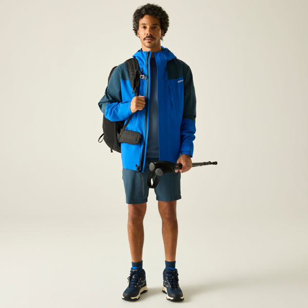 Regatta Mens Freesdale Waterproof Jacket - Olympian Blue/Night Sky